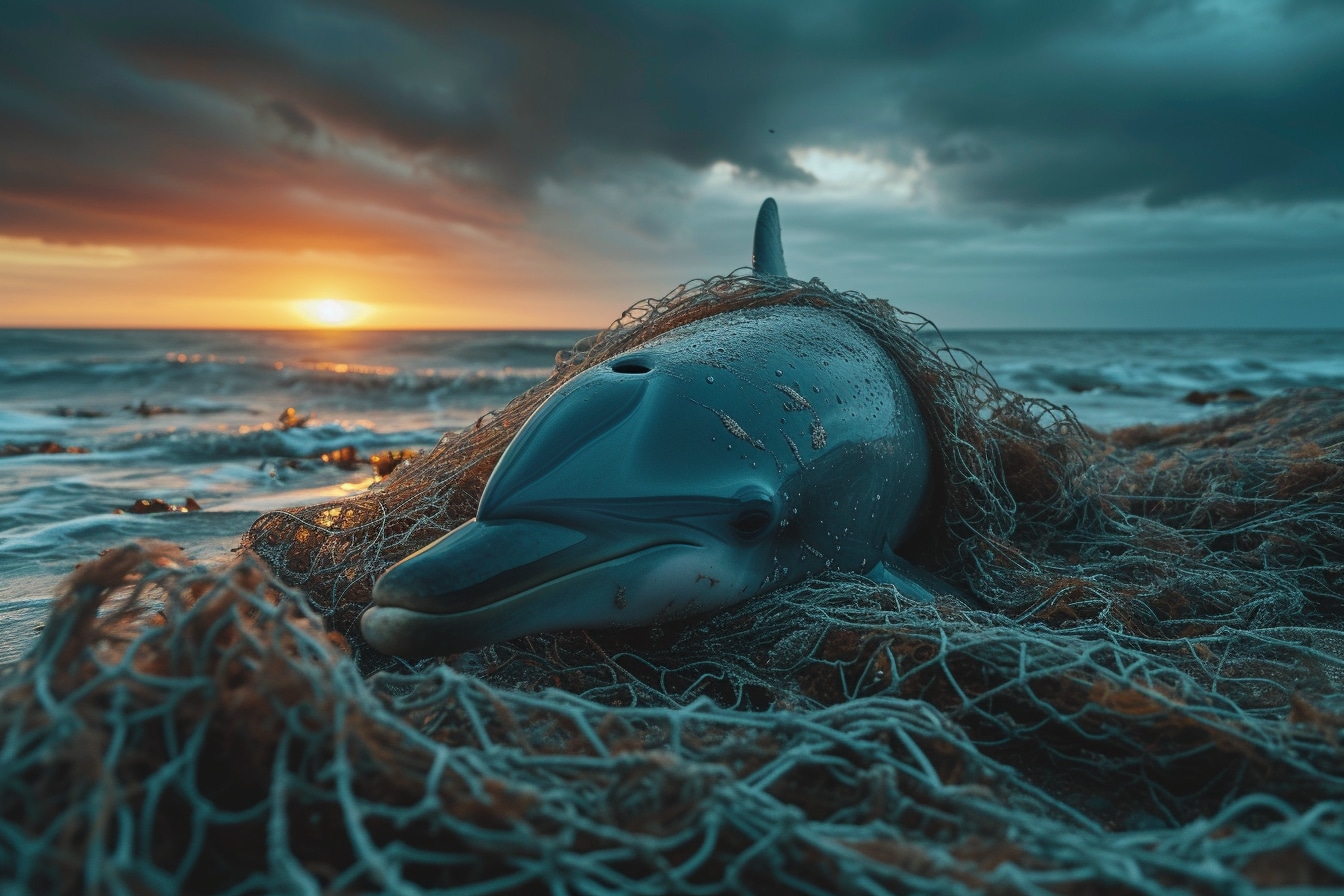 « 80% des dauphins qui sont trouvés morts sont marqués par des engins de pêche »