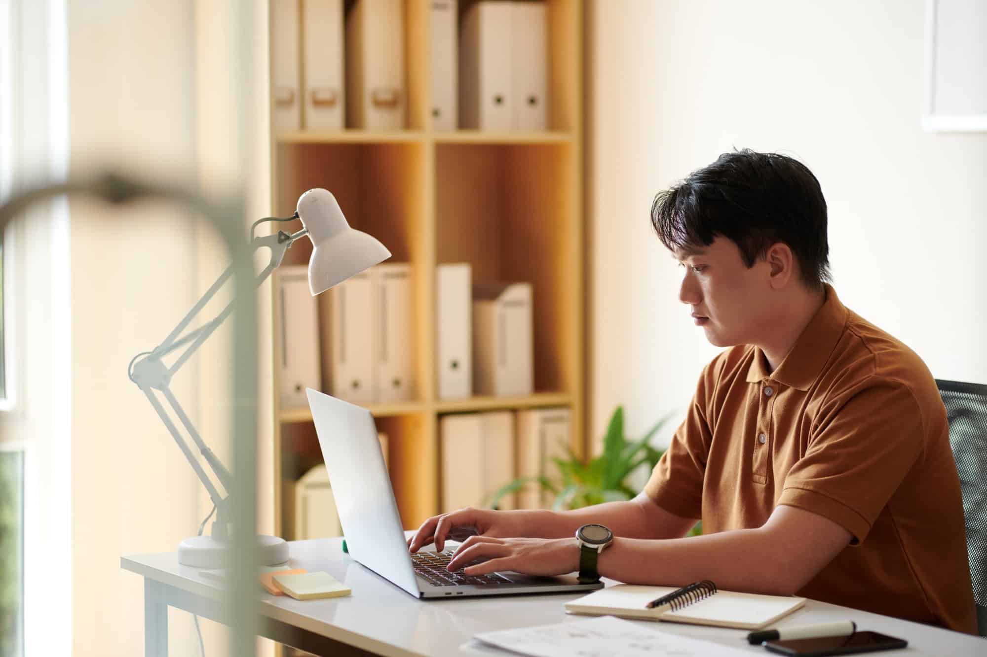 Software Developer Answering E-mail